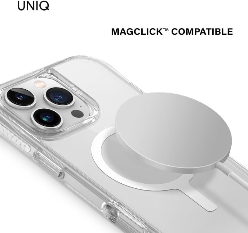 UNIQ Hybrid iPhone 16 Pro MagClick Charging Combat Active (Luminous) - Lume-White UNIQ Hybrid iPhone 16 Pro MagClick Charging Combat Active (Luminous) - Lume-White