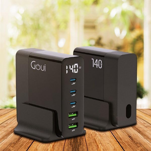 Goui GaN140 5 Port Desktop Charger Goui GaN140 5 Port Desktop Charger