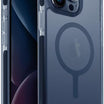 غطاء iPhone 15 Pro UNIQ COMBAT MagClick – أزرق دخاني