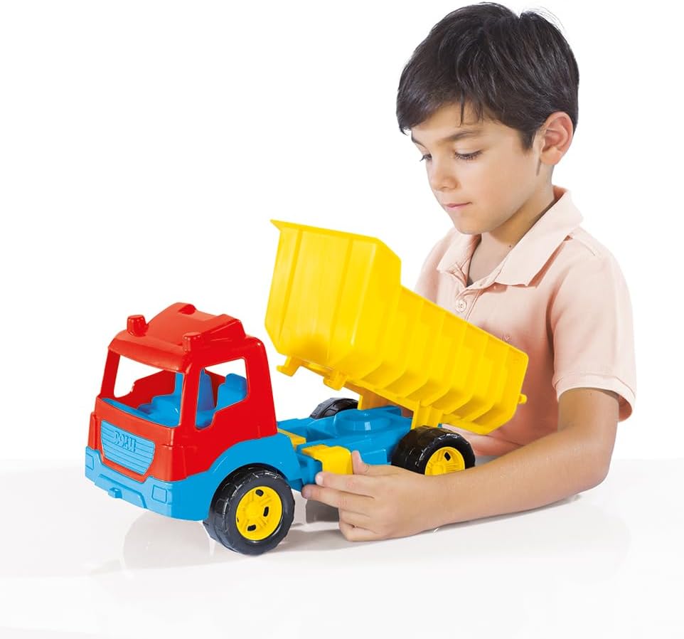 Dolu Tipper Truck 38cm - Kids Construction Toy with Tiltable Dump Bed
