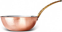 Karaca Alacahoyuk Copper Wok Pan, 24cm – Classic Style