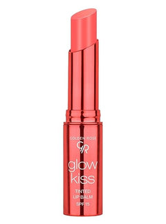 Golden Rose Glow Kiss Peach Shake Lip Balm – Vegan & SPF15