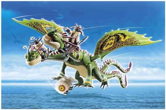 Playmobil Dragon Racing Ruffnut & Tuffnut with Barf & Belch