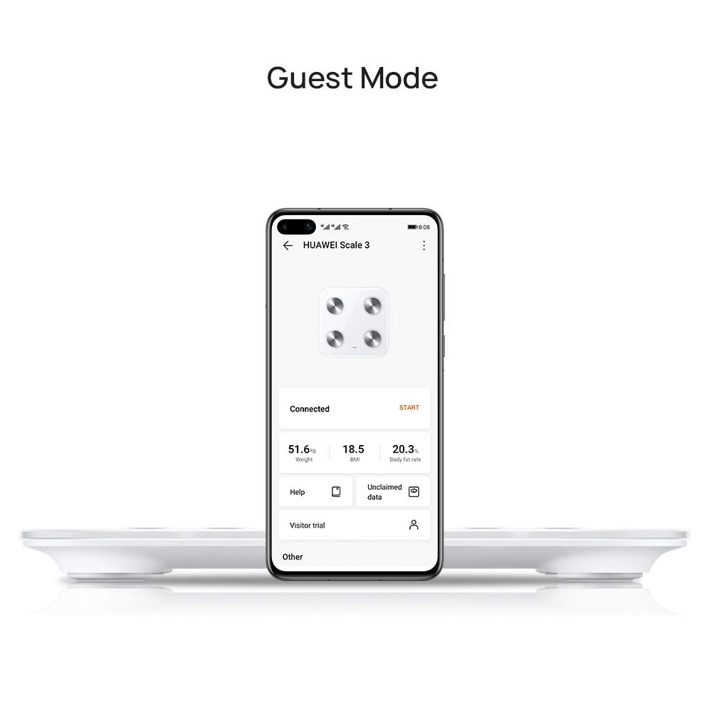 HUAWEI Scale 3 Smart Fat BMI Body Scale Wi-Fi & Bluetooth Connection