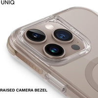 غطاء UNIQ HYBRID iPhone 16 Pro MagClick Combat – Taupe Gold