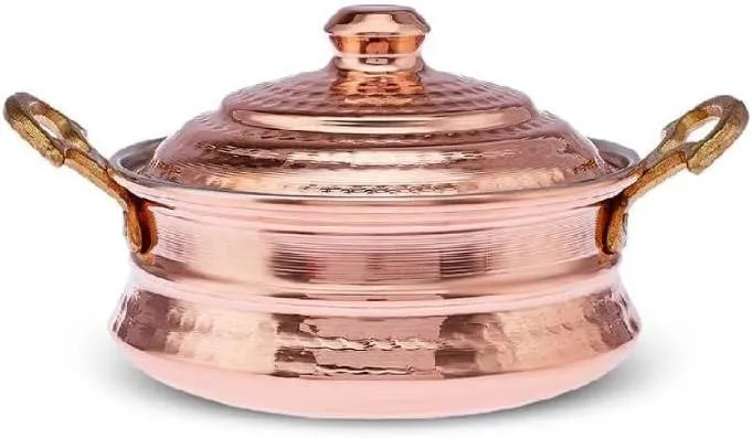 KARACA Ahlat Mini Copper Pot, 10cm – Elegant Design KARACA Ahlat Mini Copper Pot, 10cm – Elegant Design