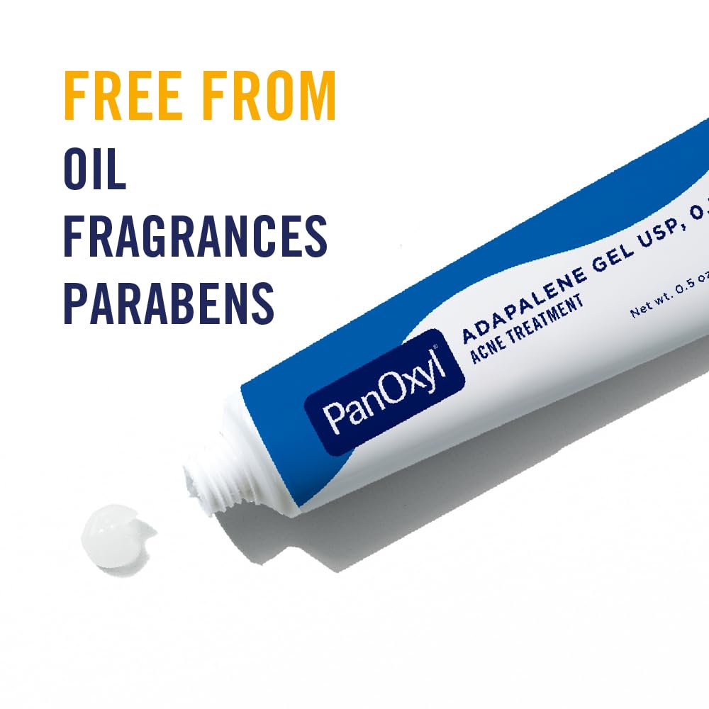 PanOxyl Adapalene 0.1% Retinoid Gel Acne Treatment – 0.5 oz
