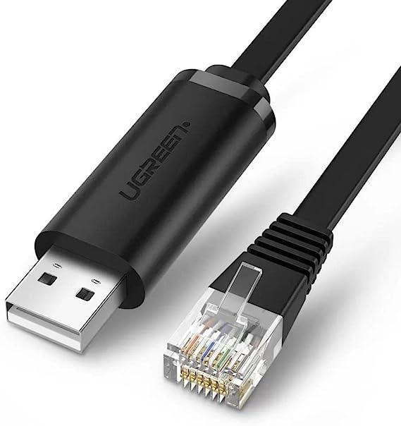 كابل يوجرين USB إلى RJ45 للكونسول 1.5 متر - اتصال موثوق