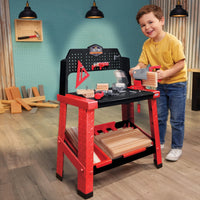 Little Tikes Creative Construction Workbench – Kids Woodworking Play Set