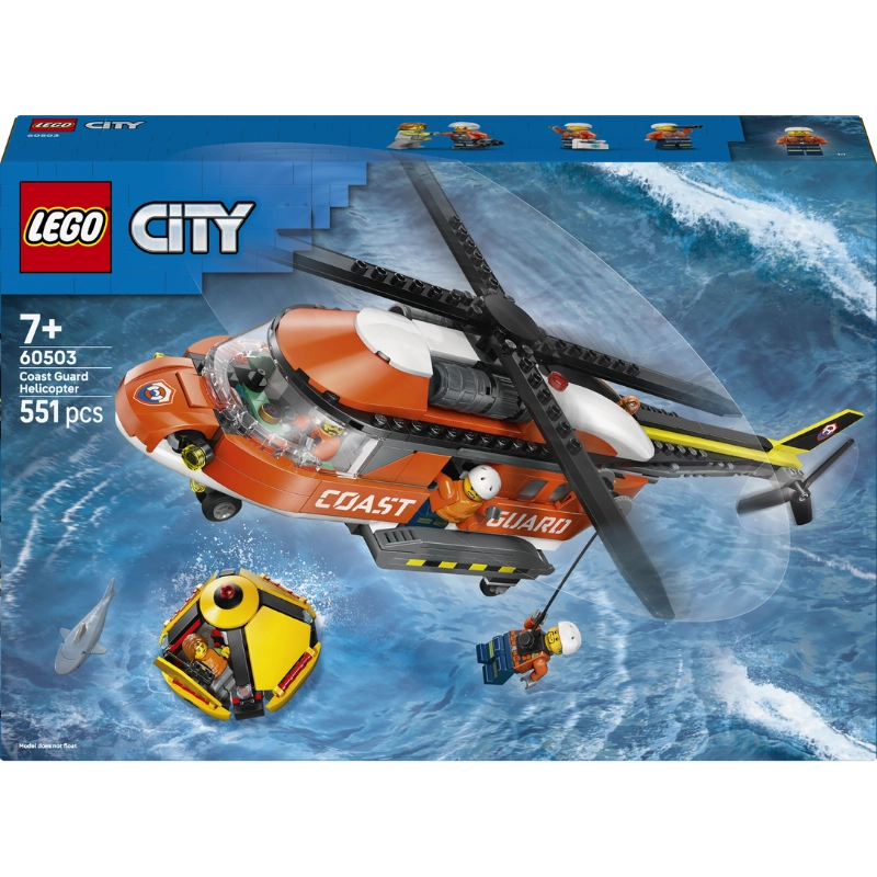 LEGO City مروحية خفر السواحل 60503 – 551 قطعة