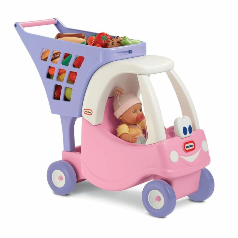 Little Tikes عربة تسوق أميرات للأطفال لعب تمثيلي