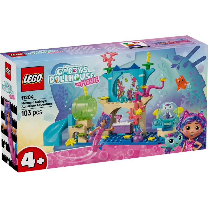 LEGO Gabby حوض الأسماك 11204 – 103 قطعة