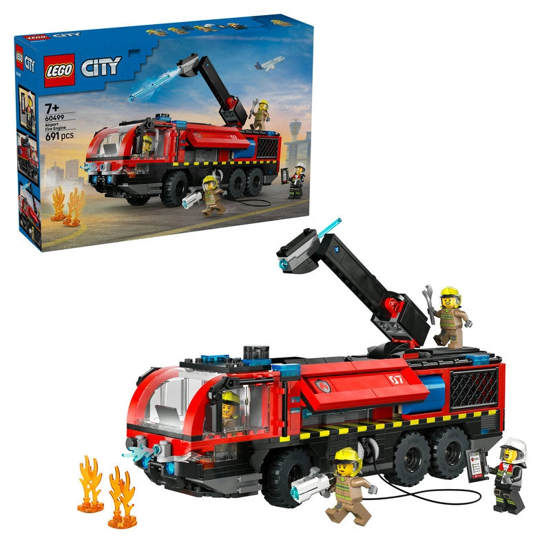 LEGO City شاحنة إطفاء المطار 60499 – 691 قطعة