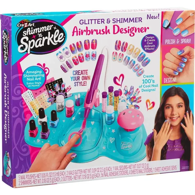 Shimmer 'n Sparkle Airbrush Nail Design Studio