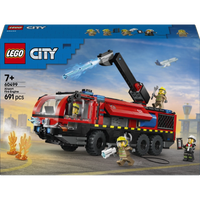 LEGO City Airport Fire Truck – 691 Pieces | Set 60499