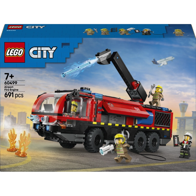 LEGO City شاحنة إطفاء المطار 60499 – 691 قطعة