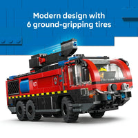 LEGO City Airport Fire Truck – 691 Pieces | Set 60499