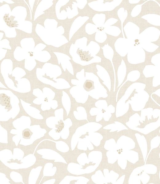 Finesse Euronap Naves 140cm Tablecloth – White & Beige