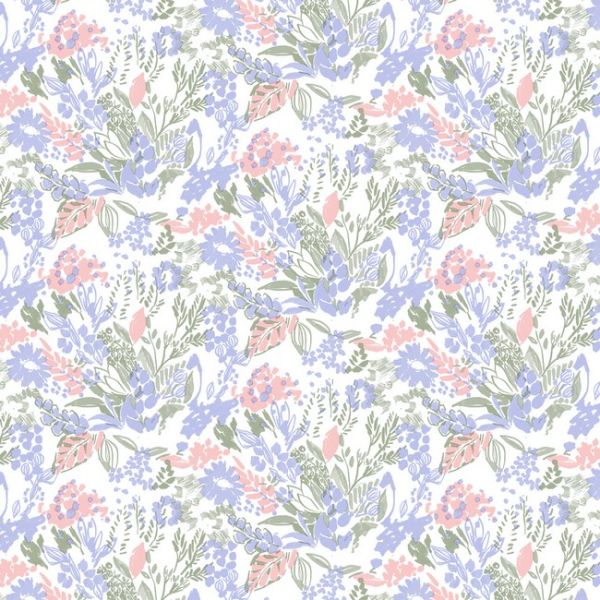 Finesse Lola Fairy Garden 140cm Tablecloth – Blue & Pink
