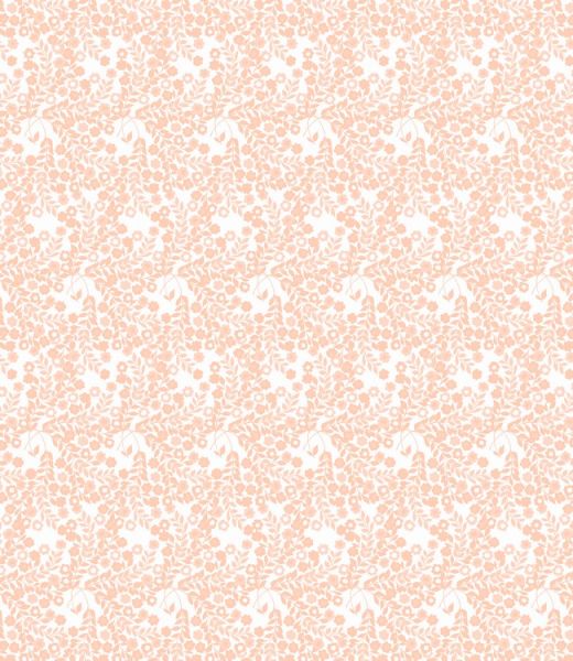 Finesse Lola Wallflower 140cm Tablecloth – Peach & White