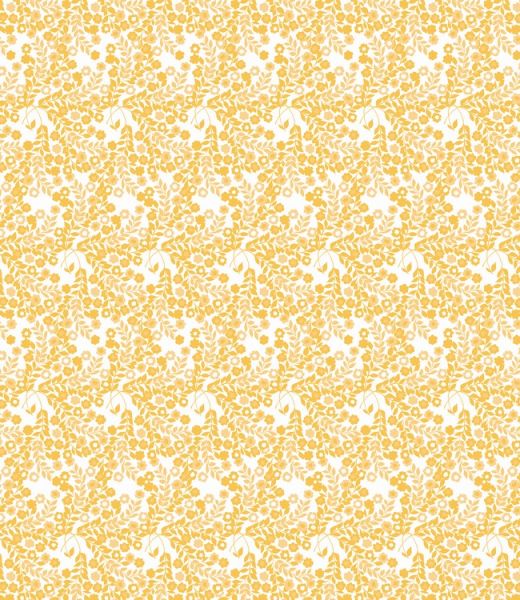 مفرش طاولة 140 سم Finesse Lola Wallflower – أصفر وأبيض