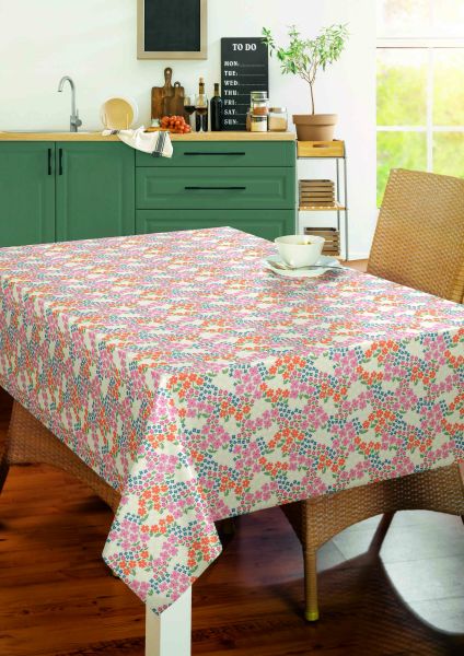 Finesse Lola Butterfly 140cm Tablecloth – Pink & Orange