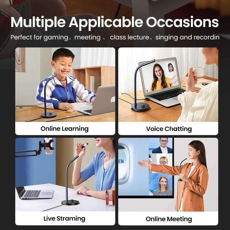 UGREEN USB 90416 Mic – Clear Audio, Omni Recording