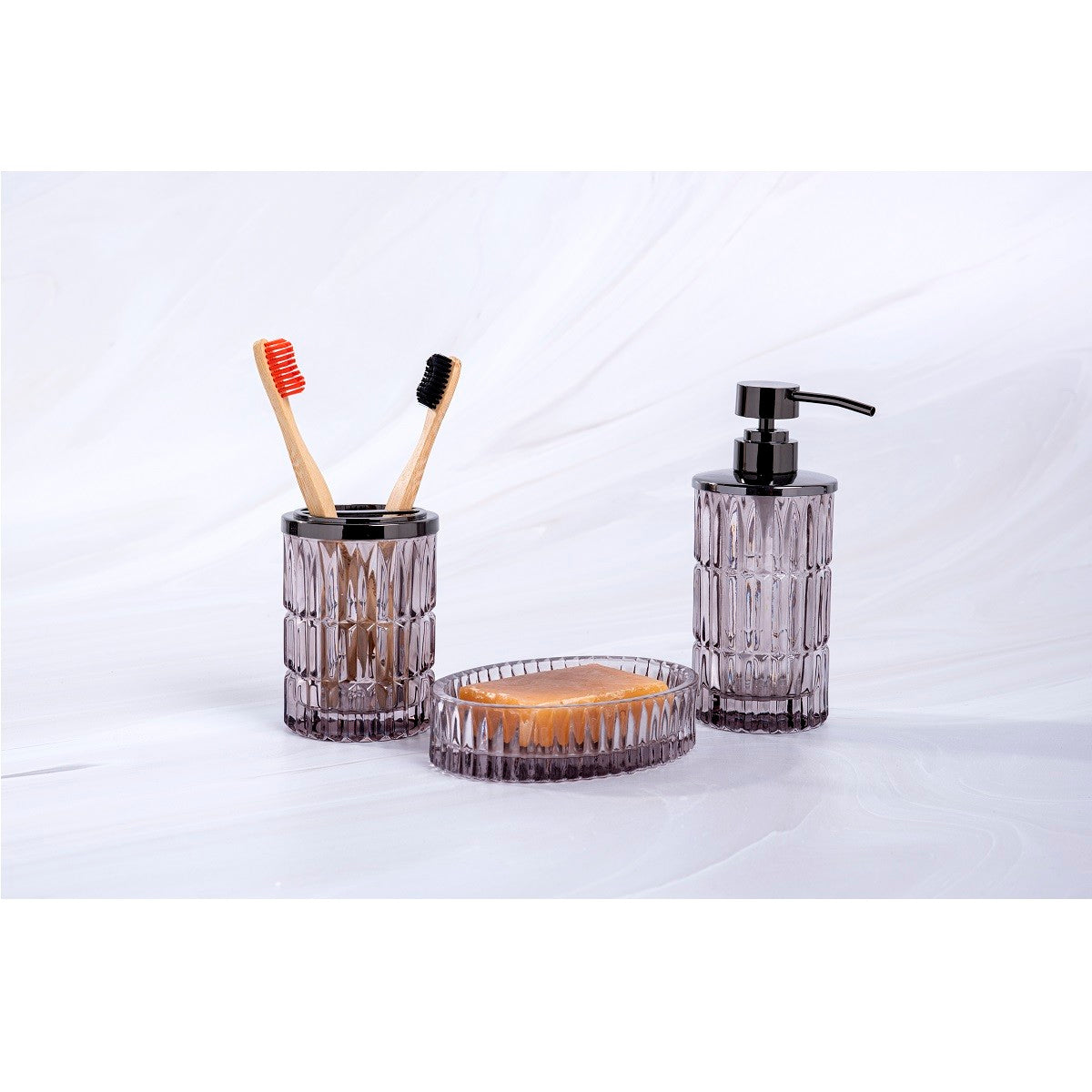 Primanova Irene Glass Soap Dish – Sleek & Durable Design Primanova Irene Glass Soap Dish – Sleek & Durable Design