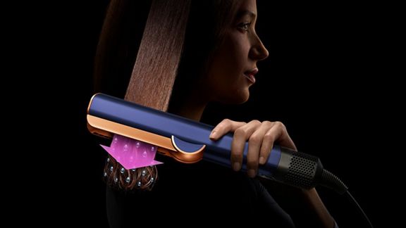 مكواة فرد الشعر Dyson Airstrait™ - نيكل/نحاس