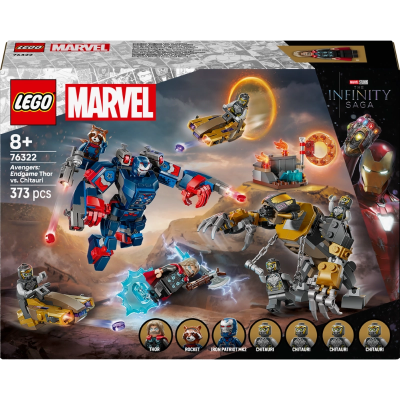 LEGO Marvel ثور ضد شيتوري 76322 – 373 قطعة