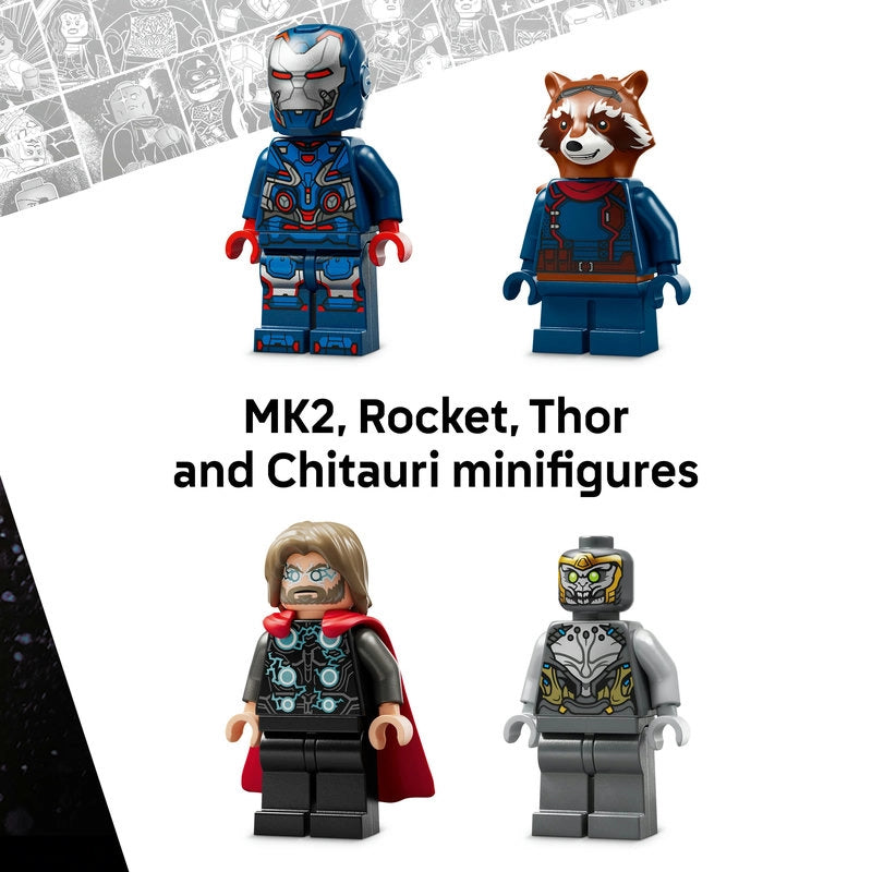 LEGO Marvel ثور ضد شيتوري 76322 – 373 قطعة
