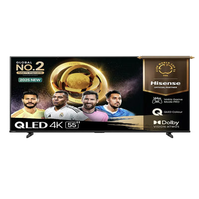 HISENSE TV – QLED 4K | 55-Inch Smart Display