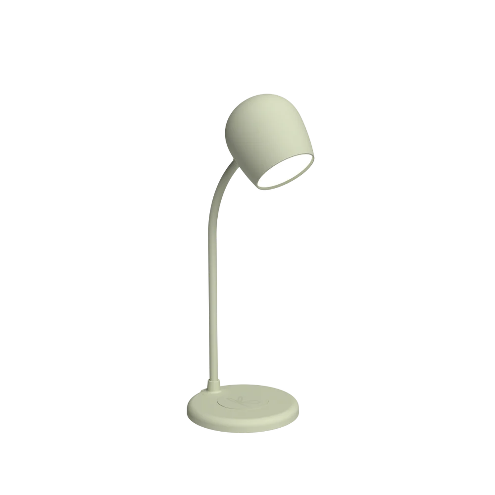 Kreafunk Ellie 3-in-1 LED Lamp, Bluetooth Speaker & Wireless Charger – Dusty Rose