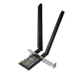 TP-Link Archer TBE400E BE6500 Wi-Fi 7 PCIe Adapter — Front View