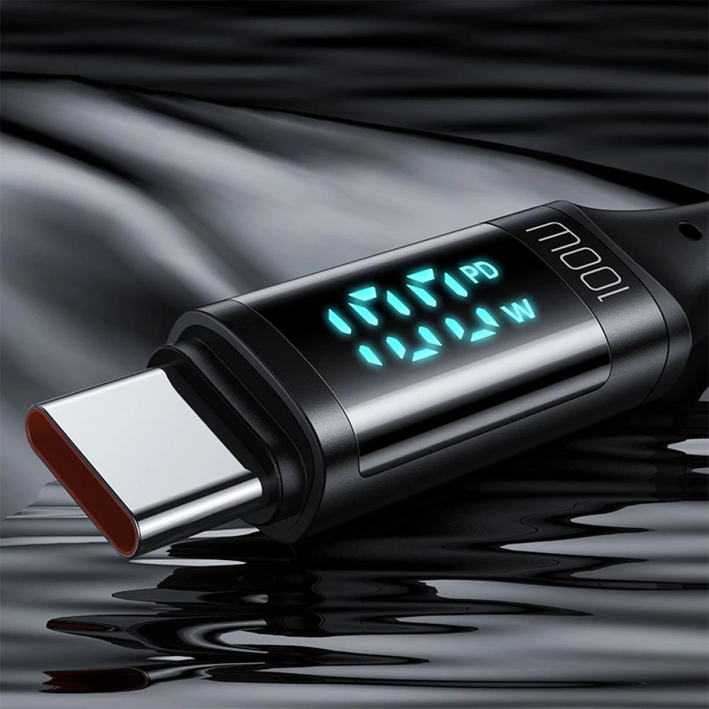 Mcdodo 100W Type C to Type C Cable 1.2m Fast Charging - Black Mcdodo 100W Type C to Type C Cable 1.2m Fast Charging - Black