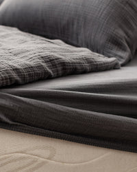 Marla Muslin King Size Duvet Cover Set - Fitted - Madame Coco JO