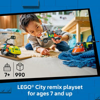 LEGO City طائرة وشاحنة وهوفر 60505 – 990 قطعة