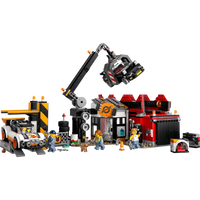 LEGO City Scrap Yard with Cars – 871 Pieces | Set 60472
