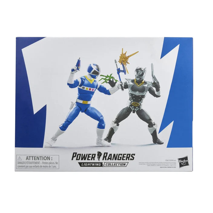 Hasbro Power Rangers Lightning Collection In Space Blue Vs. Silver Psycho Hasbro Power Rangers Lightning Collection In Space Blue Vs. Silver Psycho