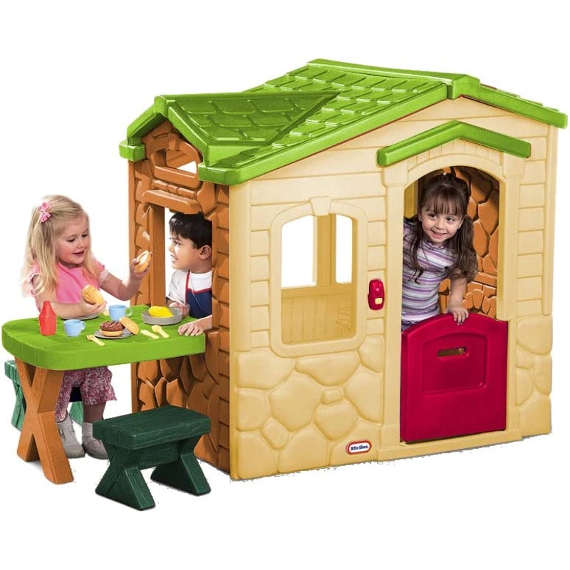 Little Tikes بيت لعب نزهة طبيعي للأطفال خارجي
