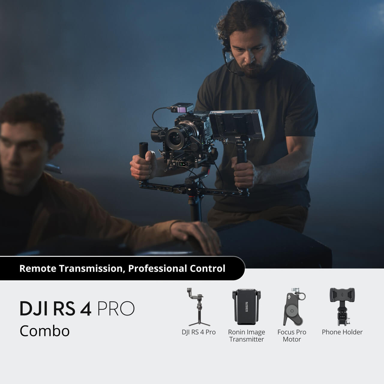 DJI RS 4 Pro Combo – Professional Camera Stabilizer
