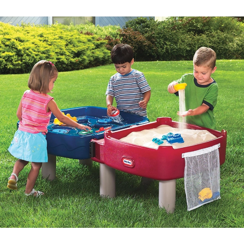 Little Tikes طاولة رمل وماء للأطفال 2 في 1
