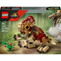 LEGO Jurassic World Baby Dinosaur Dolores: Aquilops – 339 Pieces | Set 76970