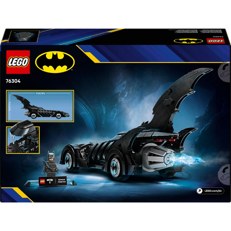 LEGO DC باتموبيل باتمان 76304 – 909 قطعة