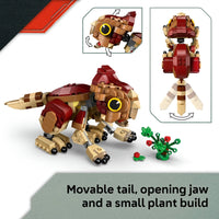 LEGO Jurassic World Baby Dinosaur Dolores: Aquilops – 339 Pieces | Set 76970