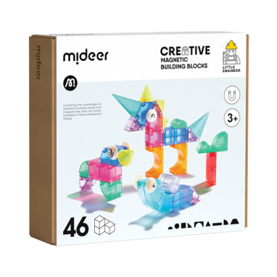 Mideer Magnetic Building Blocks 46 Pieces – MD1407 Mideer Magnetic Building Blocks 46 Pieces – MD1407