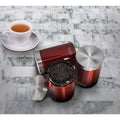 Berlinger Haus 3-Piece Canister Set – Metallic Burgundy
