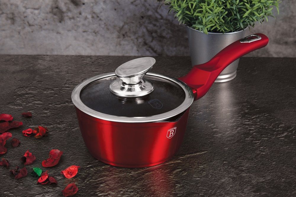 Berlinger Haus 16cm Casserole with Lid - Maroon