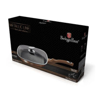 Berlinger Haus 28cm Grill Pan with Lid – Rose Gold