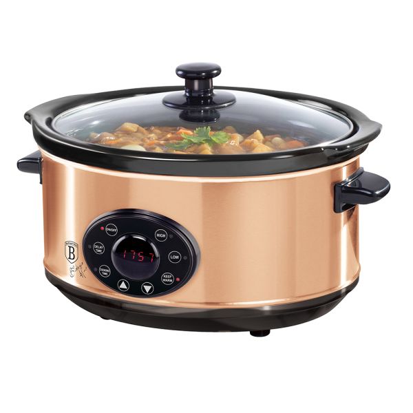 Berlinger Haus Slow Cooker – Elegant Rose Gold